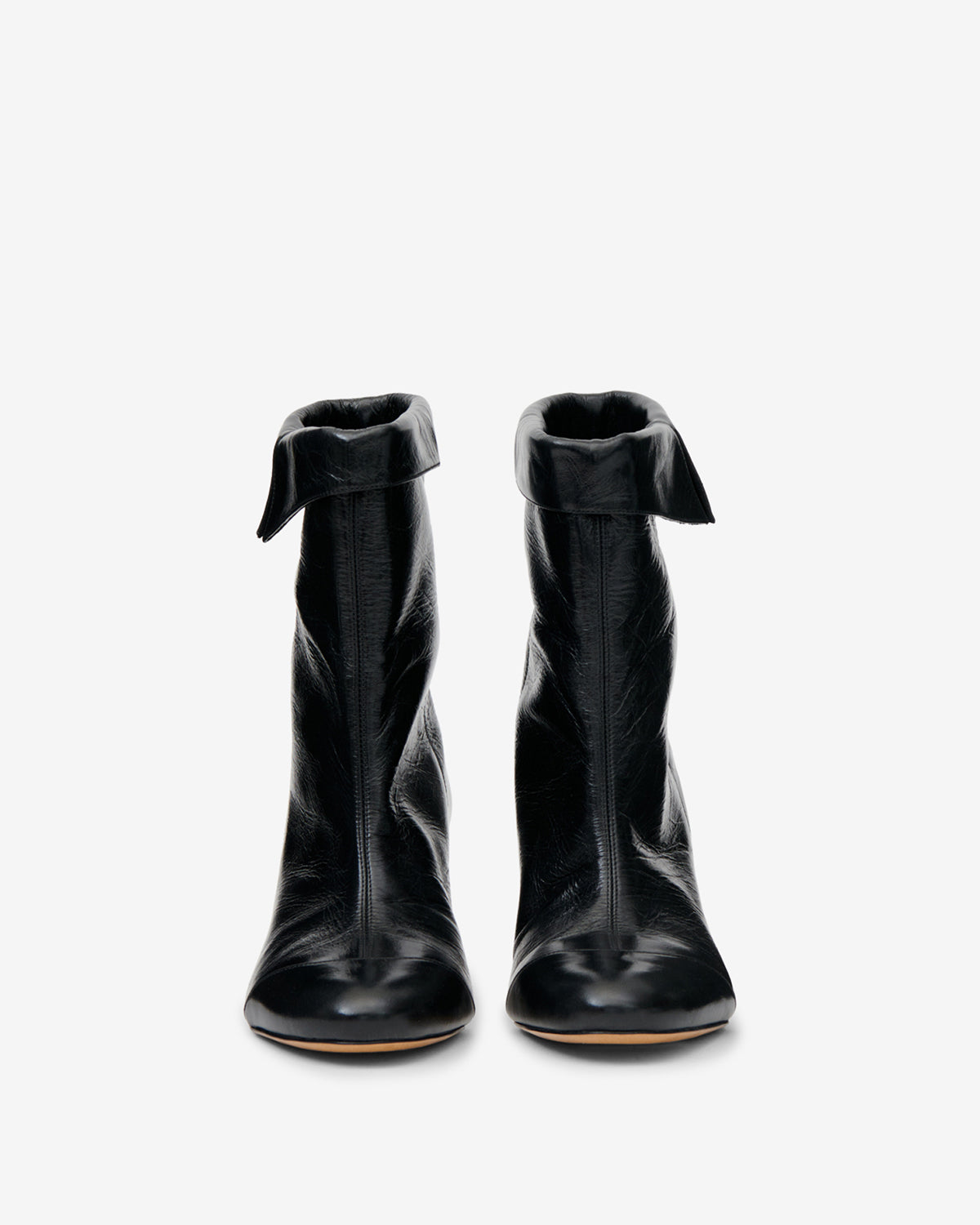 Isabel Marant Eldra BO0280FA bottines cuir noir 6,5 cm