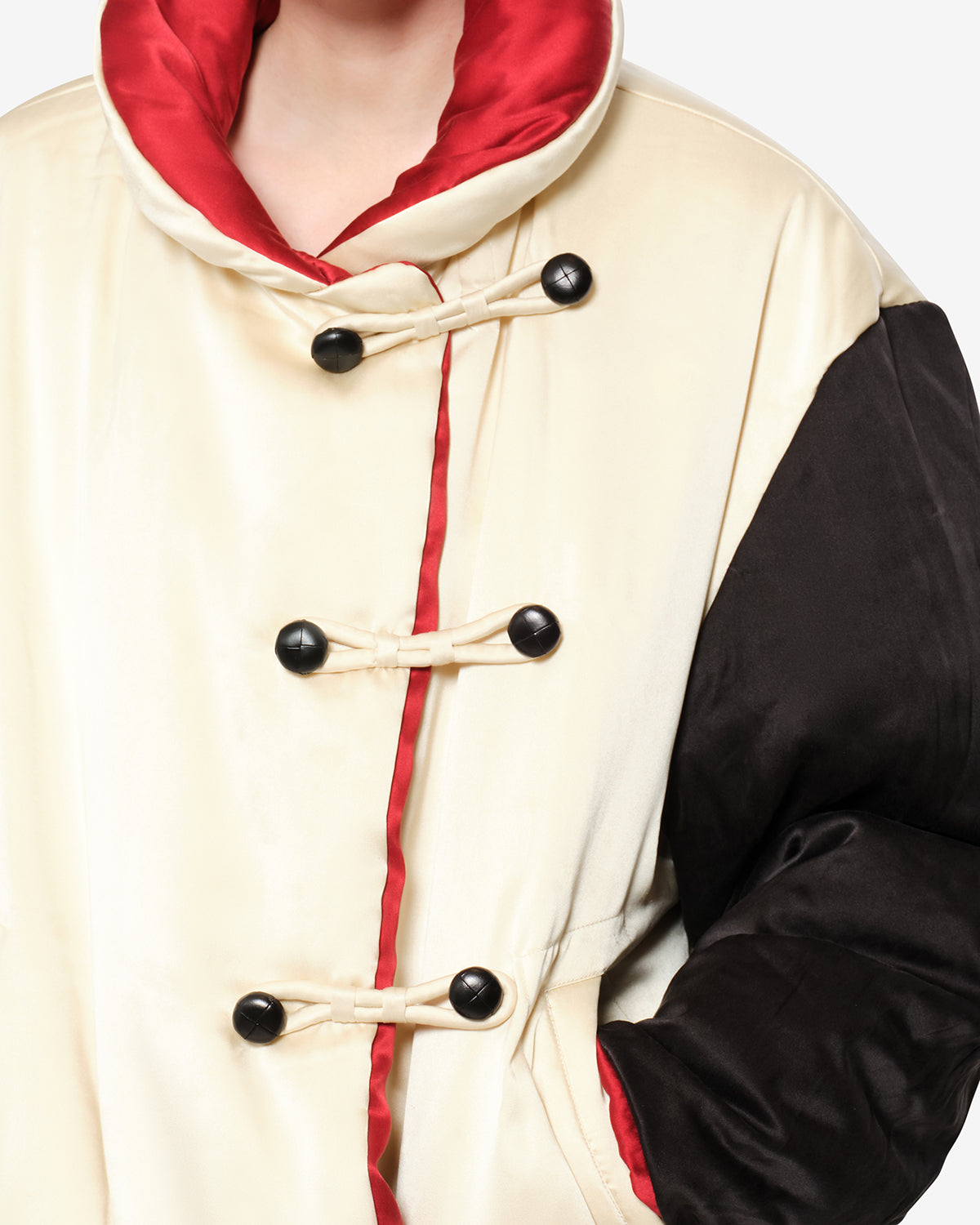 Isabel Marant Bleza MA0585FA manteau soie champagne
