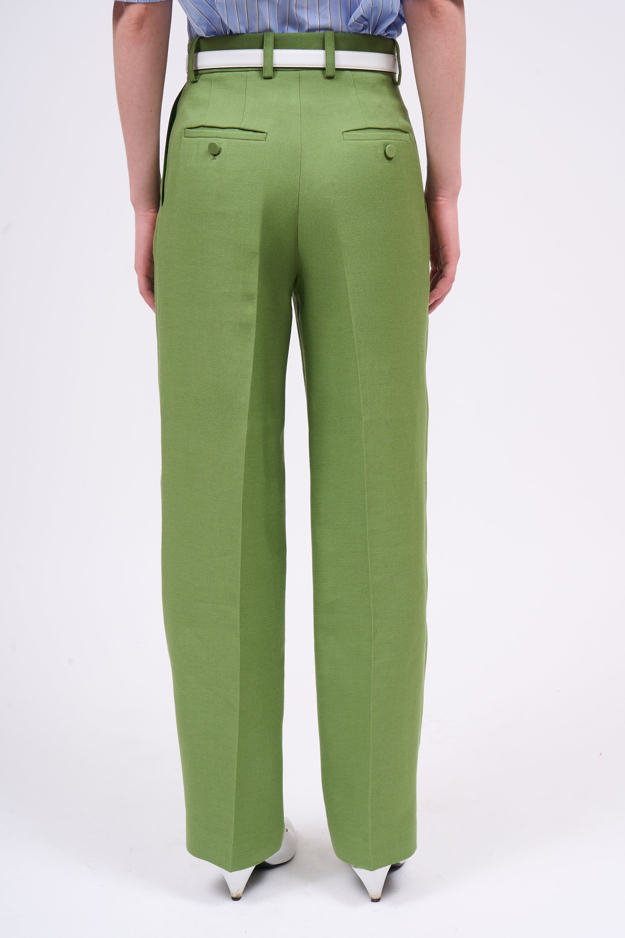 Paul & Joe Tailoring pantalon Lenny noir 36 laine et soie