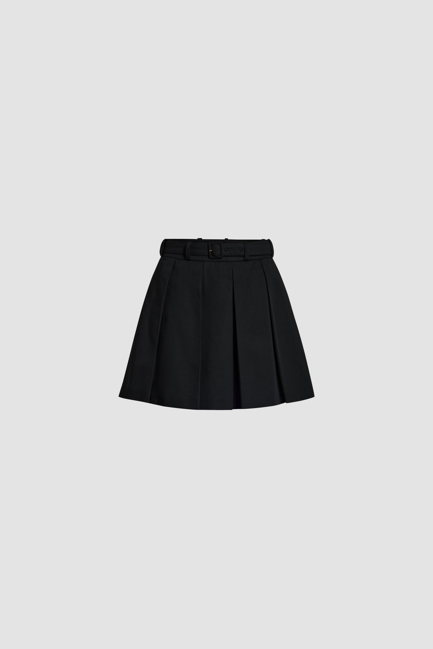 Patou jupe mini plissée SK071 coton bio noire