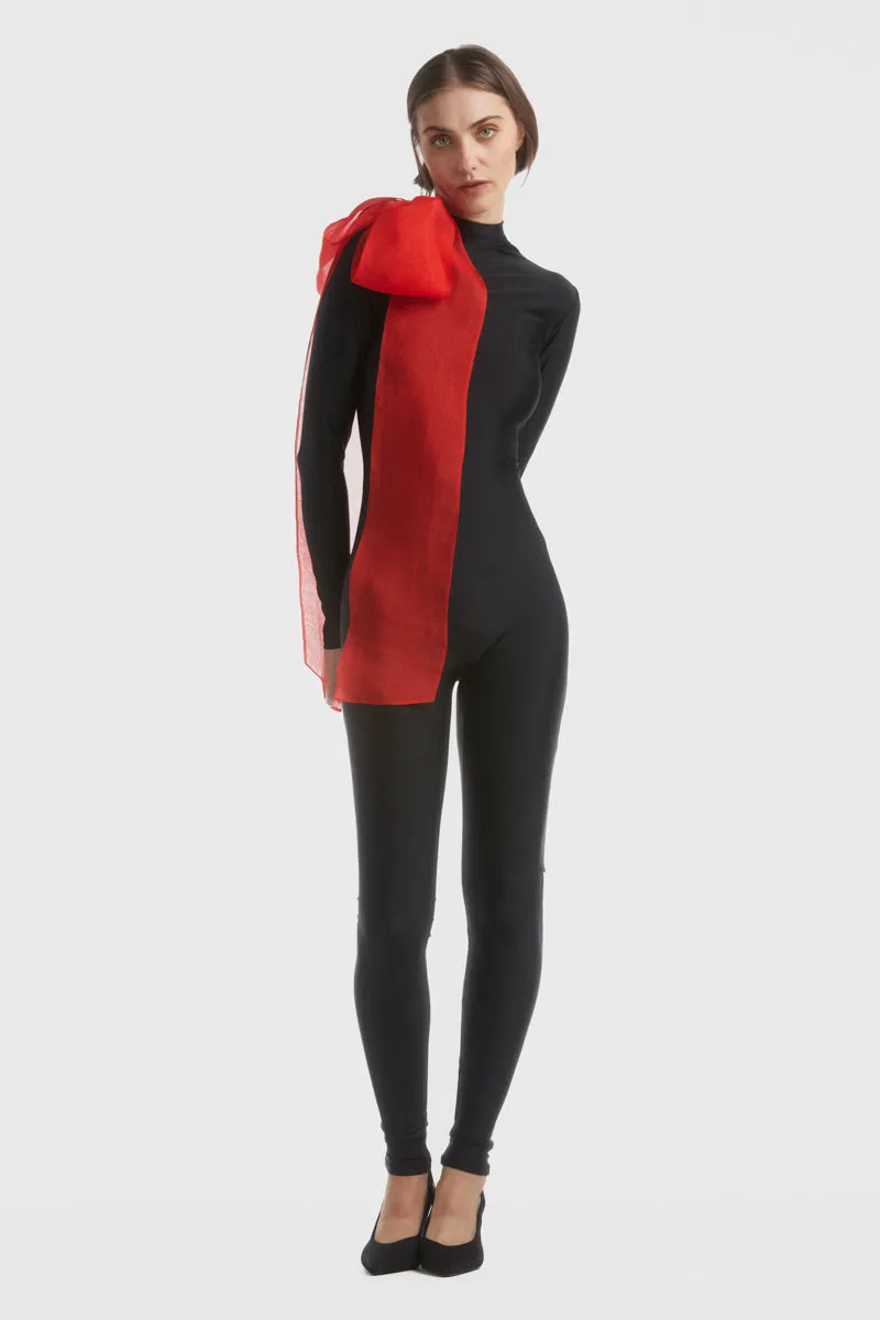 ATU Body Couture Catsuits combinaison Luna nœud rouge S