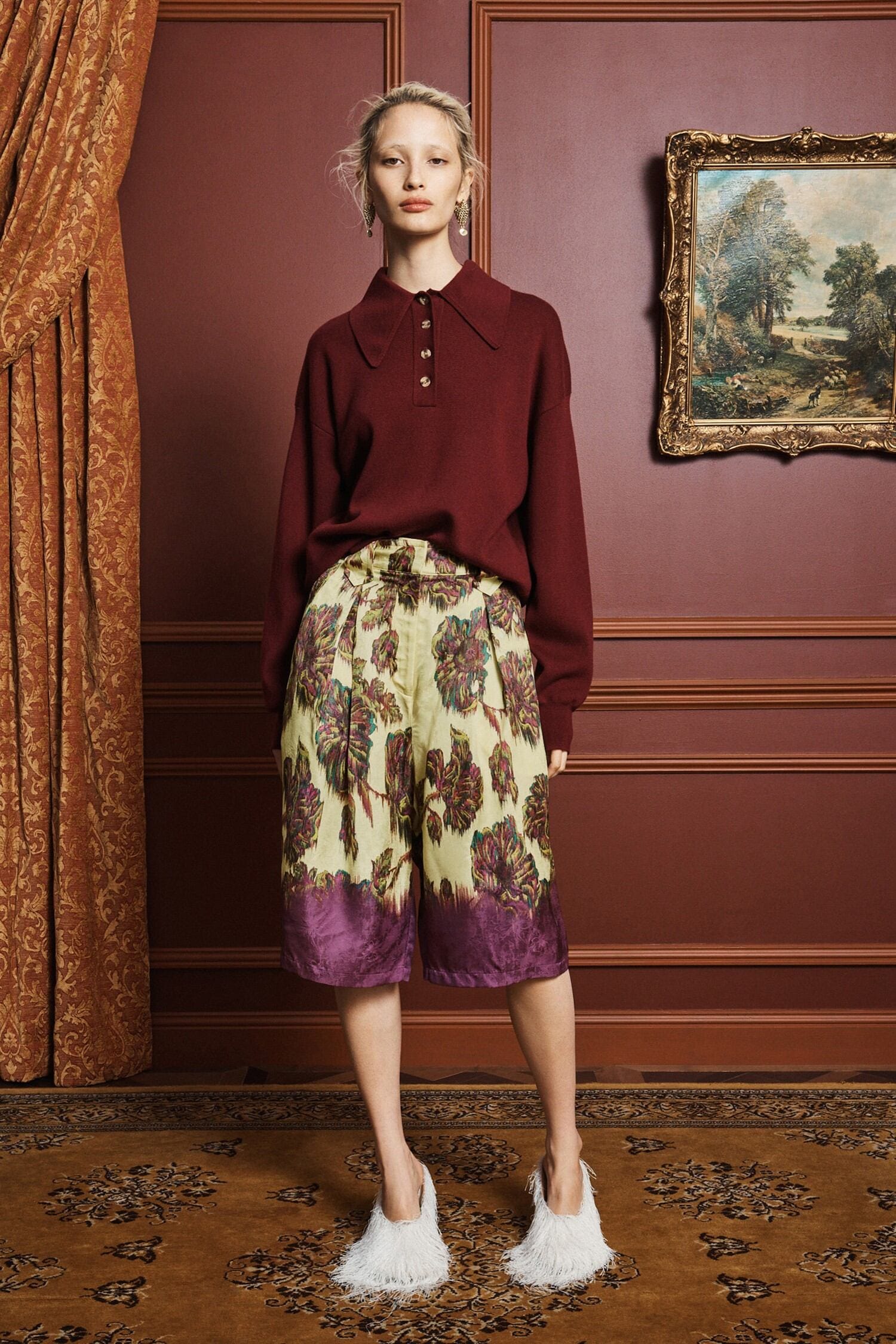 Alemaïs Jerry Short short viscose coupe ample à pinces