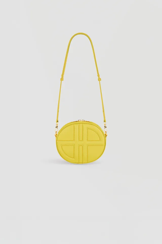 Patou BA0045033205Y sac cuir jaune Le JP TU