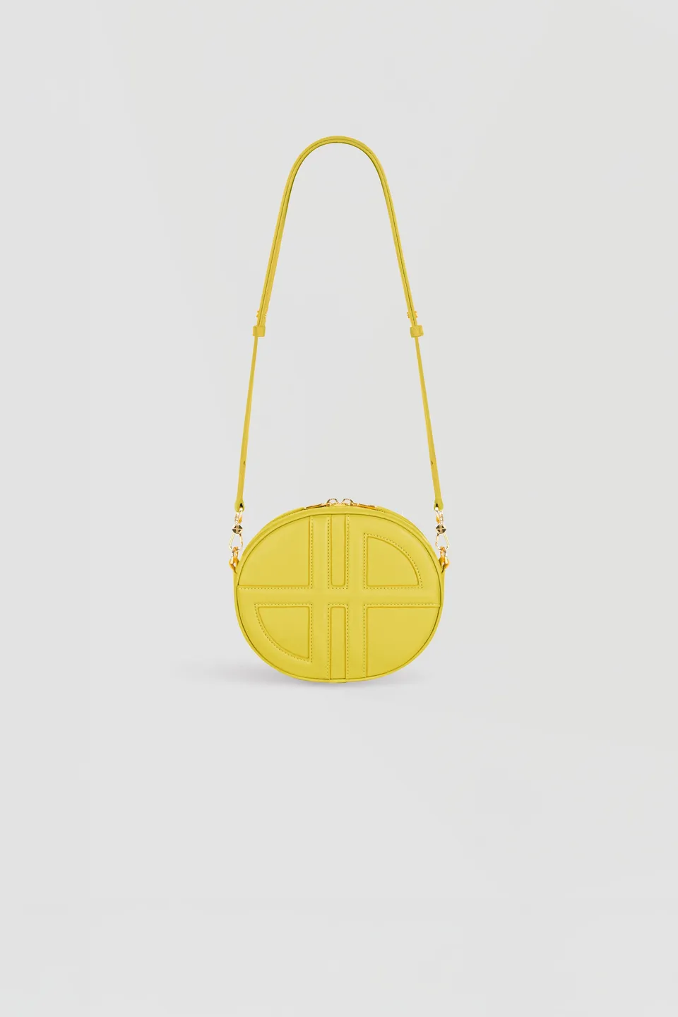 Patou BA0045033205Y sac cuir jaune Le JP TU