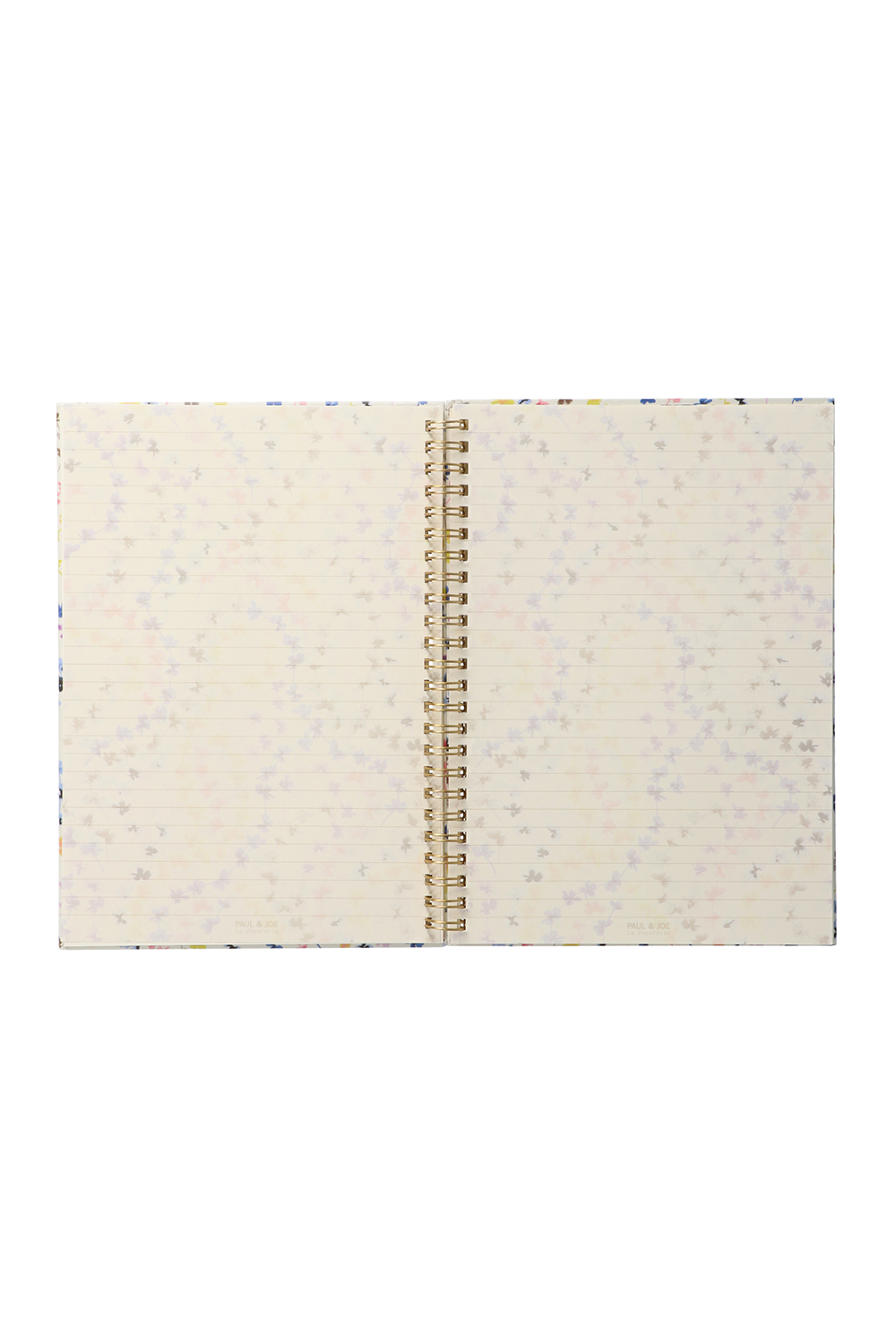Paul & Joe Papeterie carnet A5 fleurs multicolores ligné