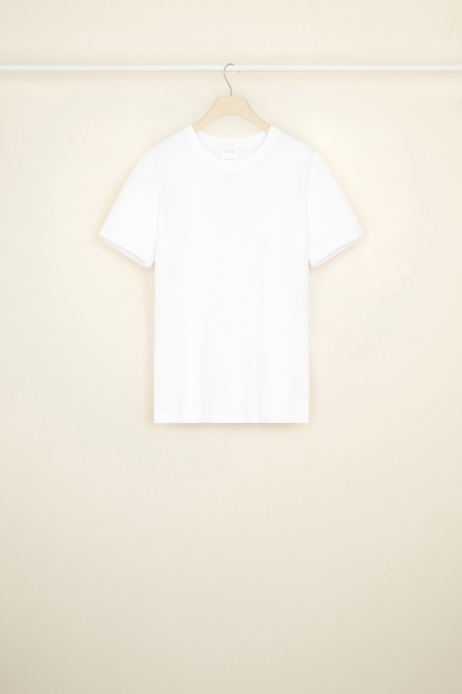 Patou JE034 t-shirt coton bio blanc XS