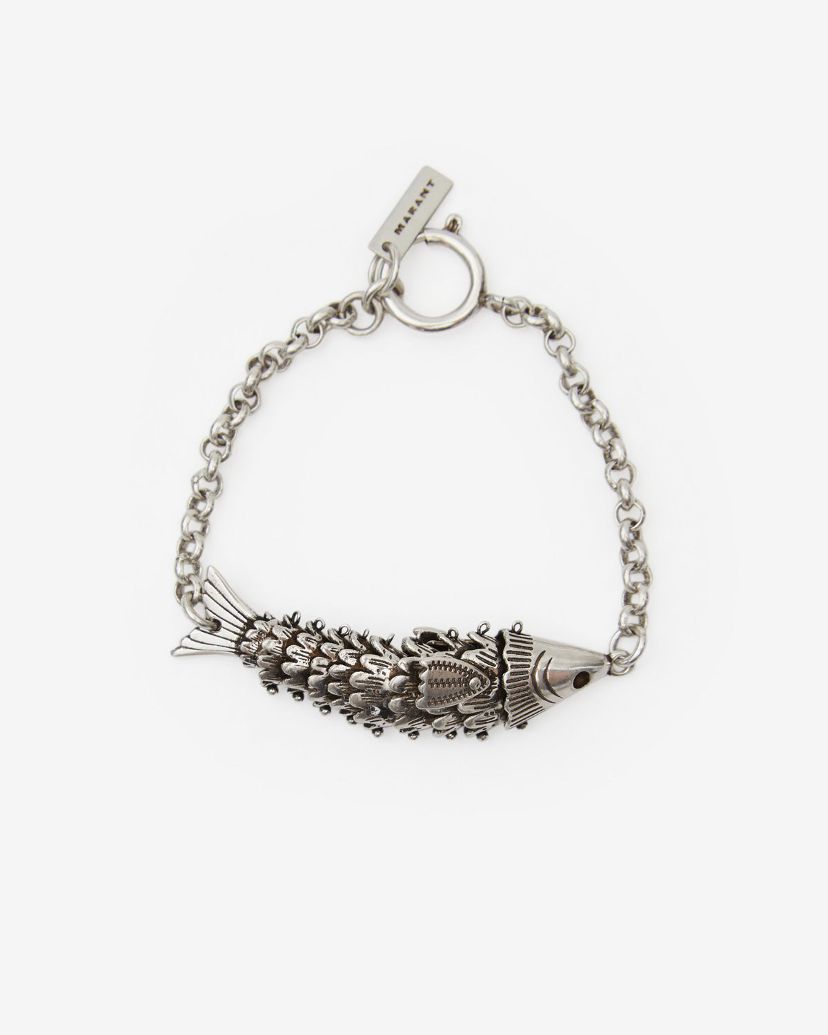 Isabel Marant River BR0184HA bracelet argent poisson