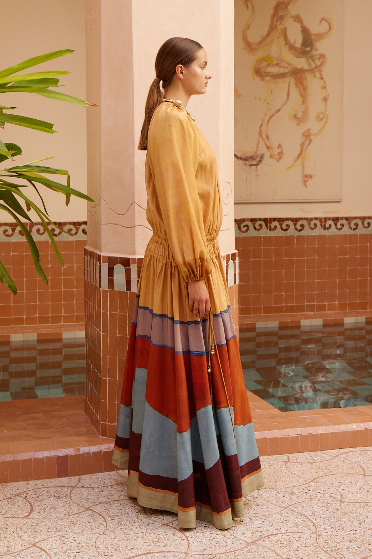 Alemaïs Dresses Desert Gown robe midi taille 8