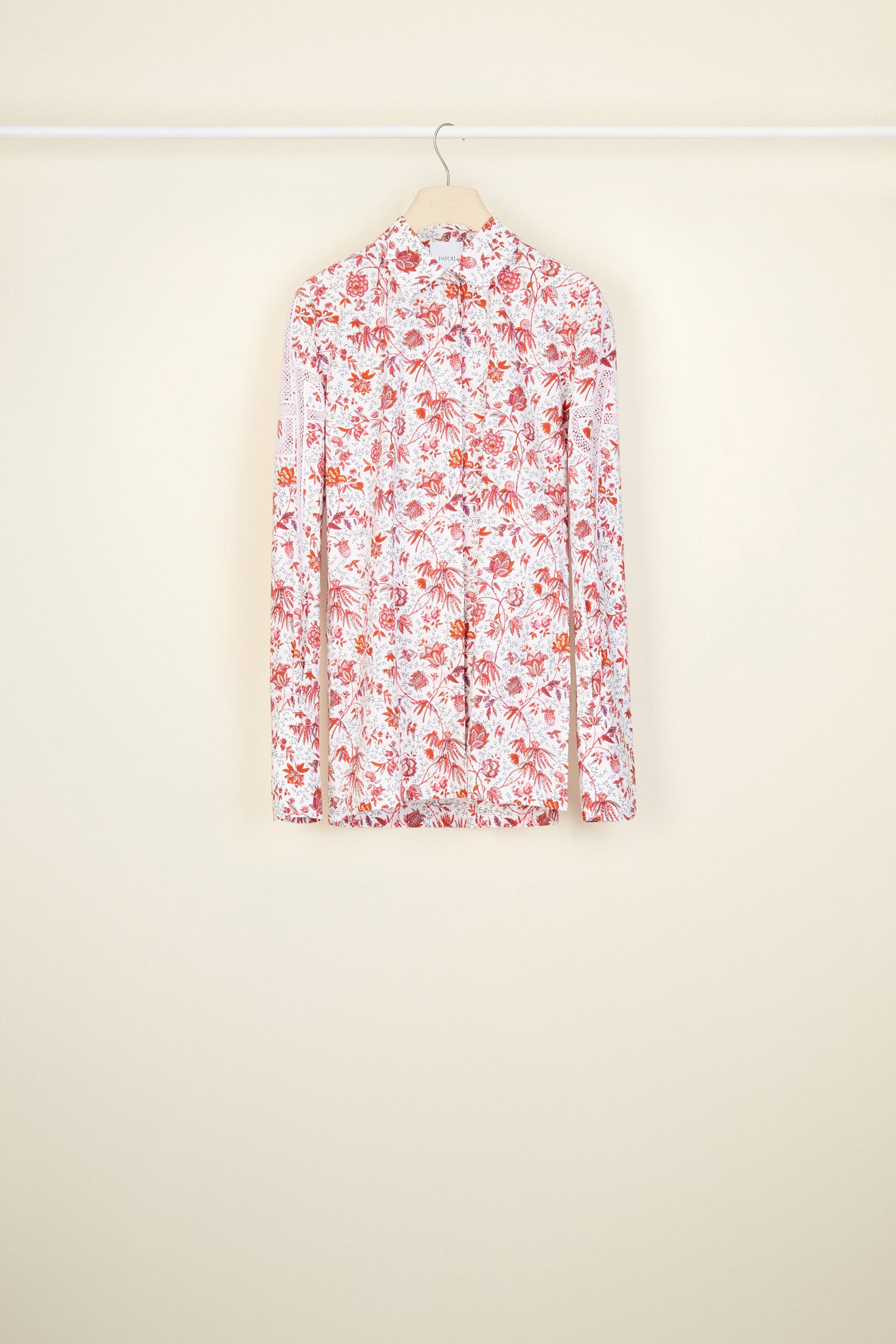 Patou P21BL01300175031 chemise coton imprimé