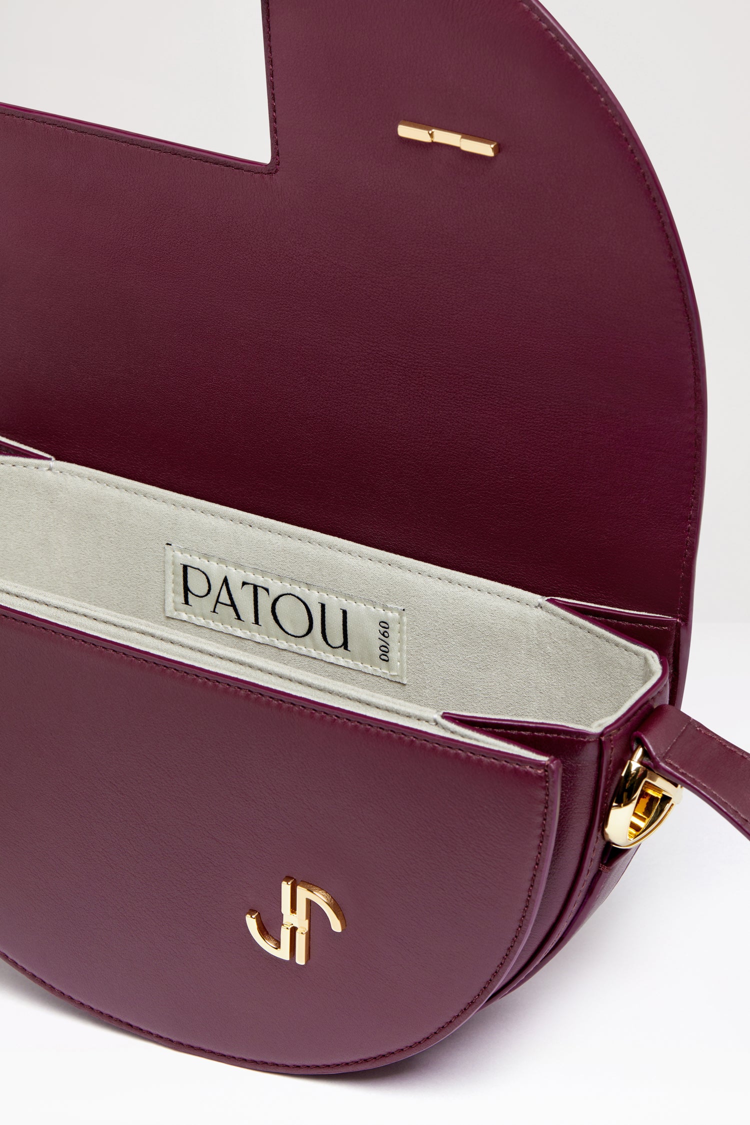 Patou Le Patou BA001 sac cuir Carmin TU édition limitée
