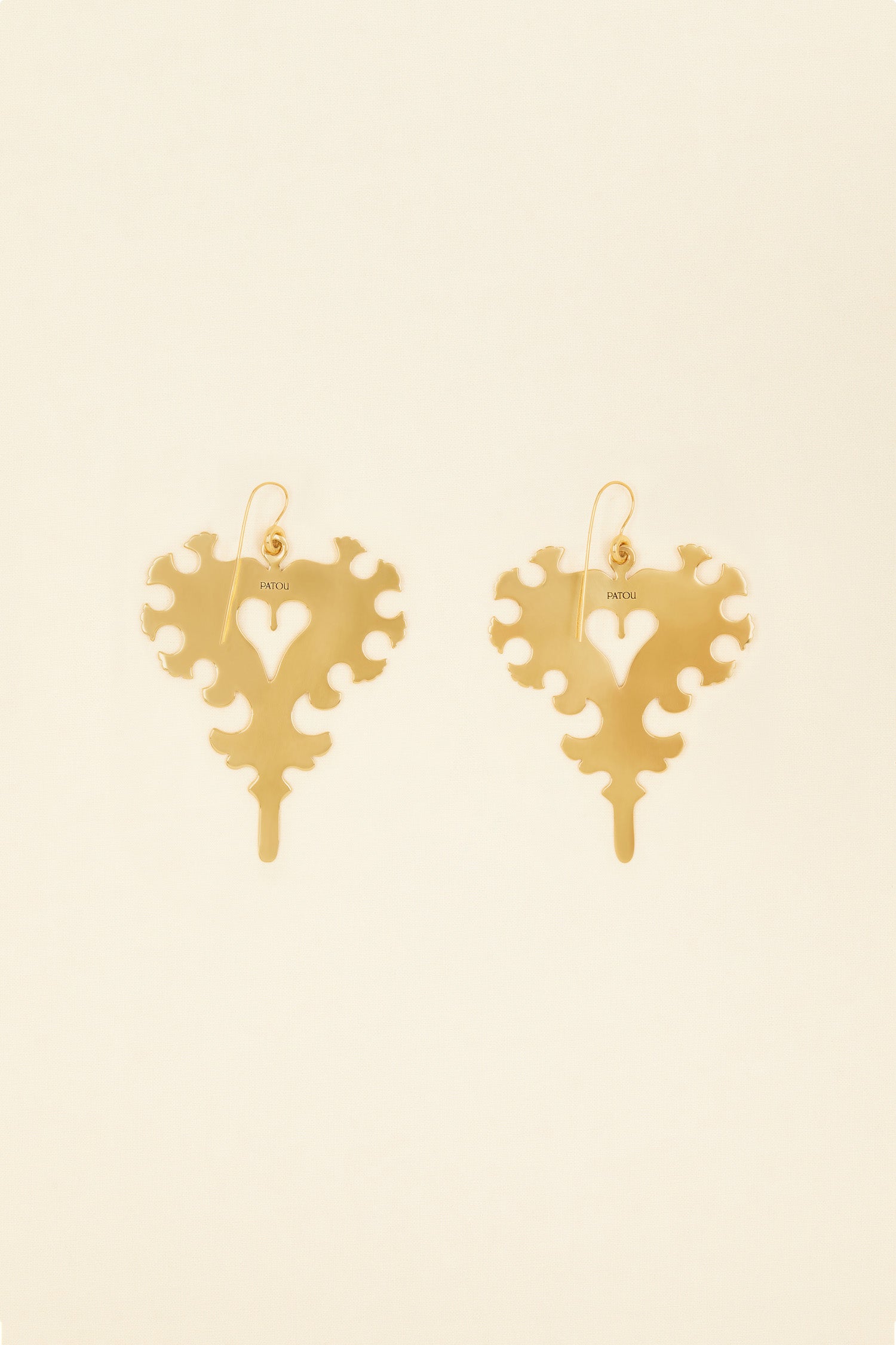 Patou JW047 boucles Arlésienne Gold laiton