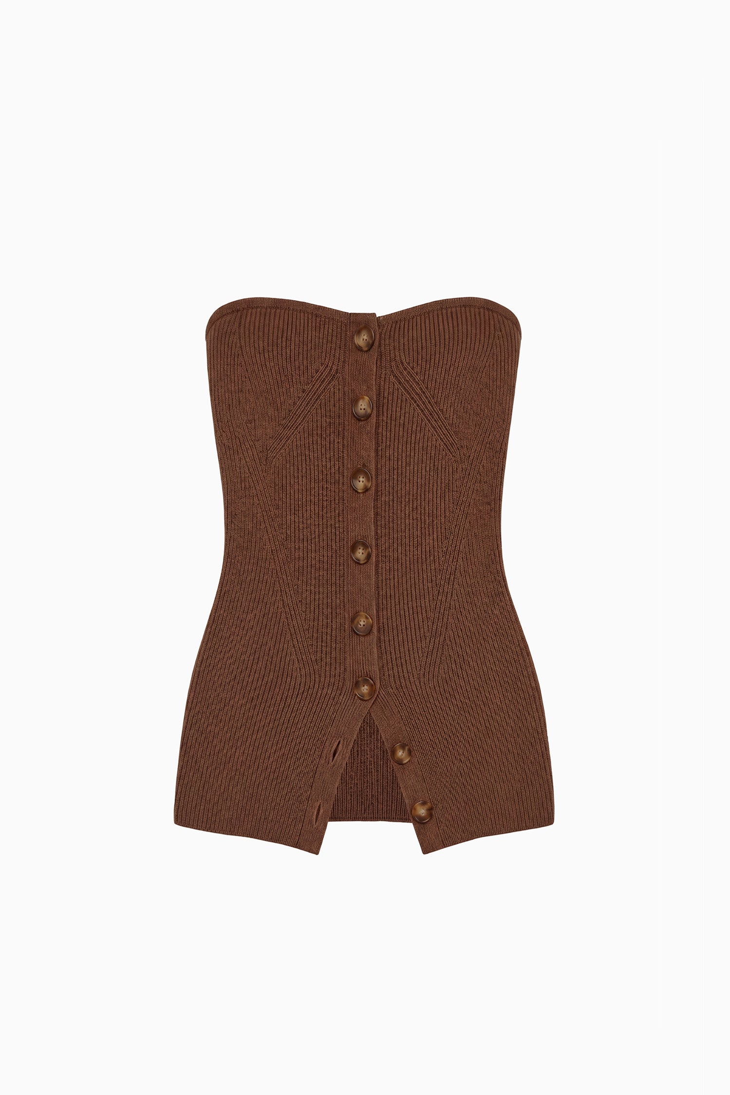 Ulla Johnson Yanni haut bustier clove laine