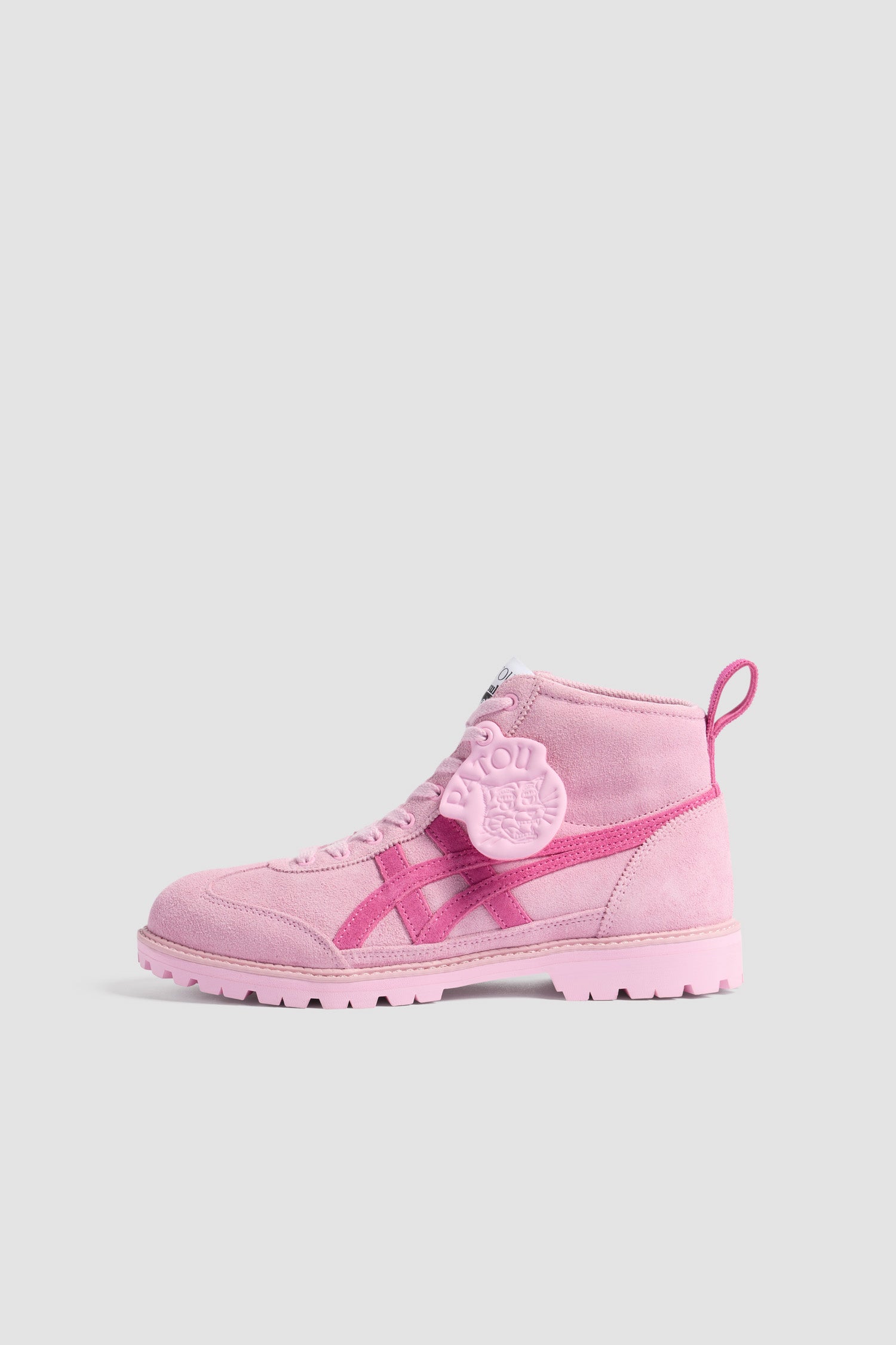 Patou Onitsuka FO013 boots roses suède