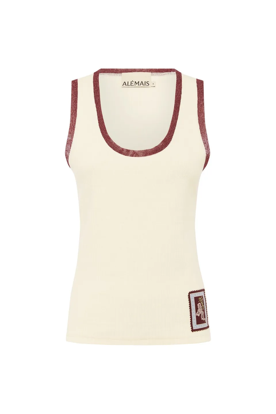 Alemäis Tops Ramon Tank Cream débardeur coton crème XS-XXL