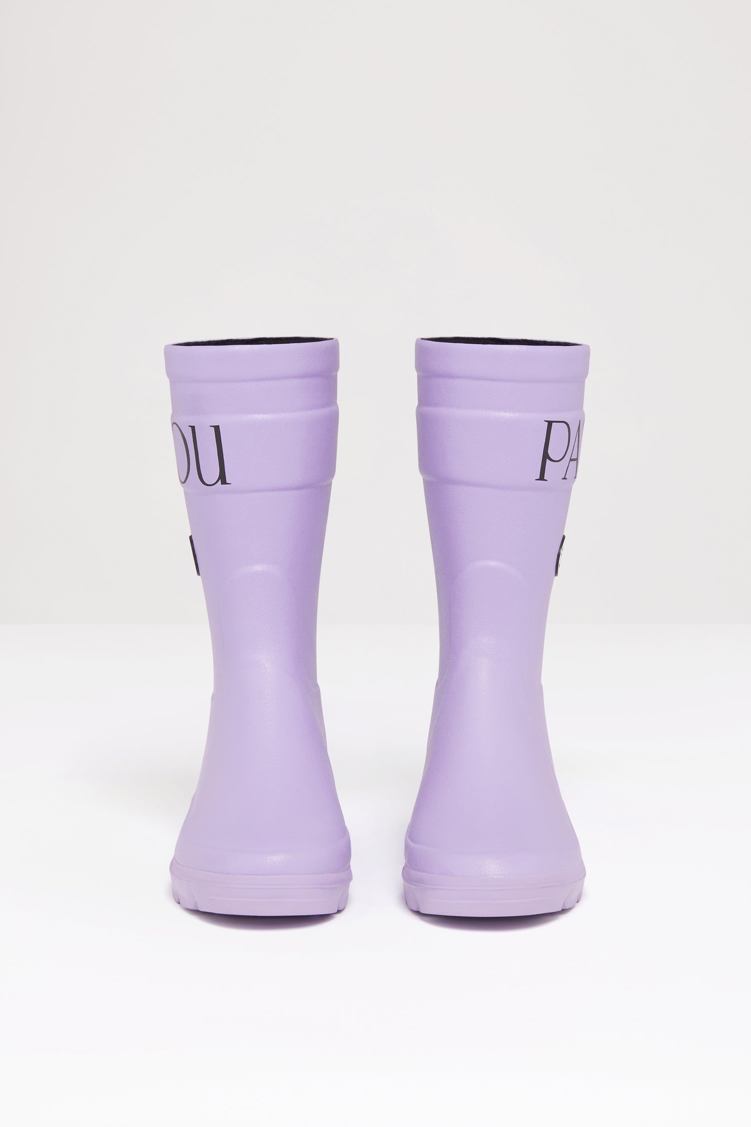 Patou FO010 bottes caoutchouc lavande mi-mollet Le Chameau