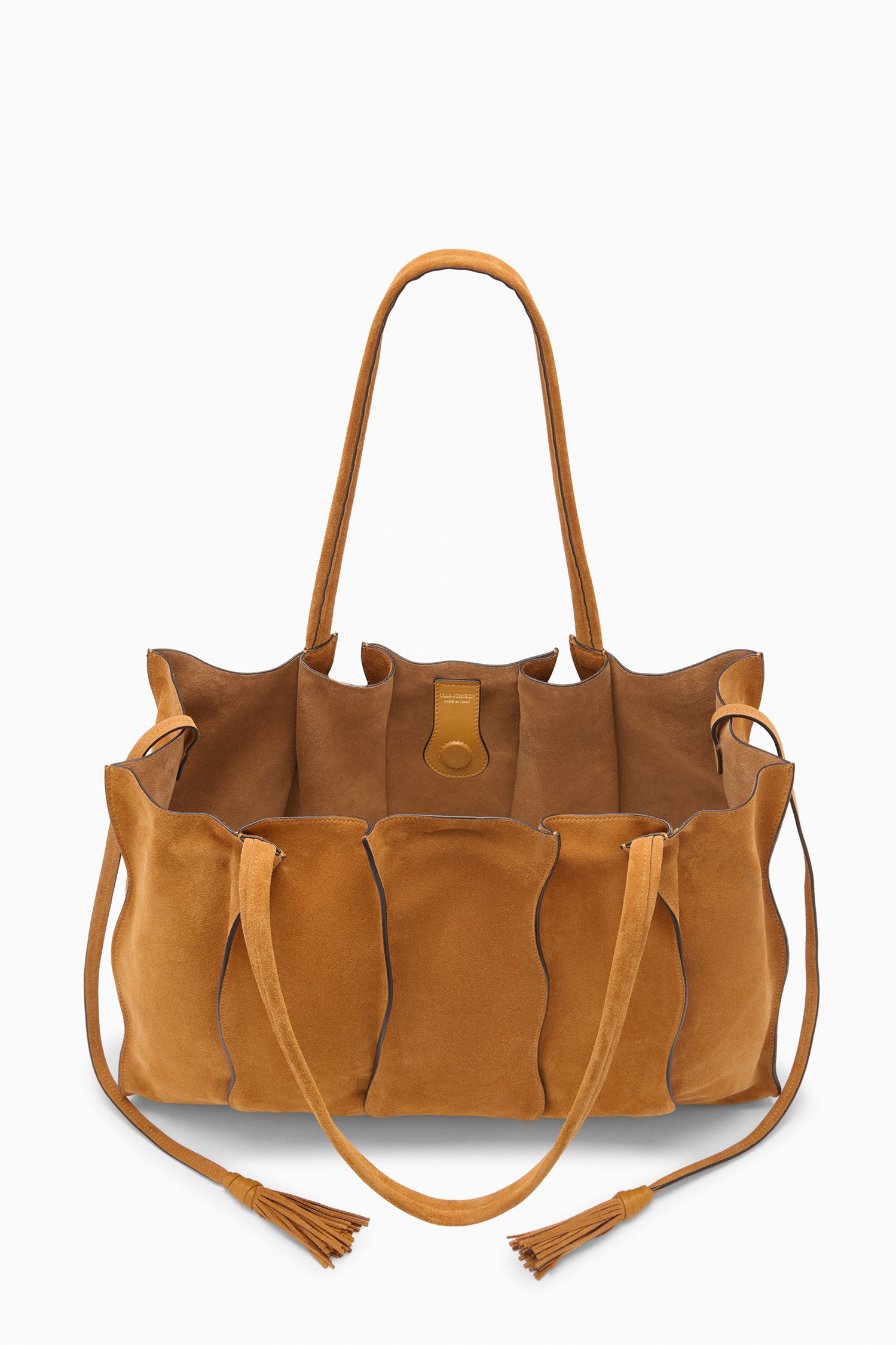 Ulla Johnson Adria cabas cuir marron canyon