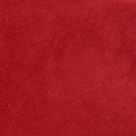 Isabel Marant Oskan Soft Zip sac cuir velours rouge écarlate