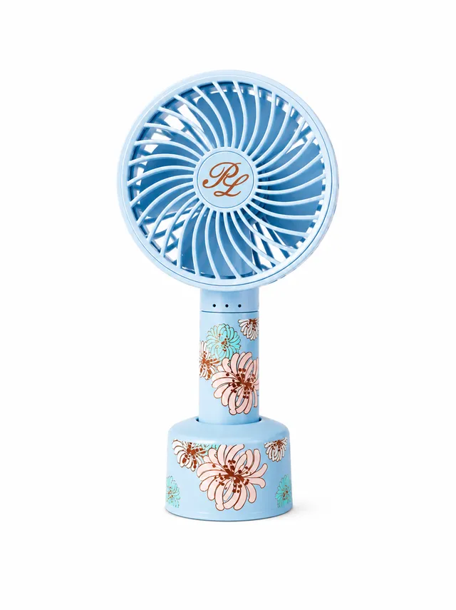 PAUL & JOE Beauté ventilateur portatif bleu chrysanthème