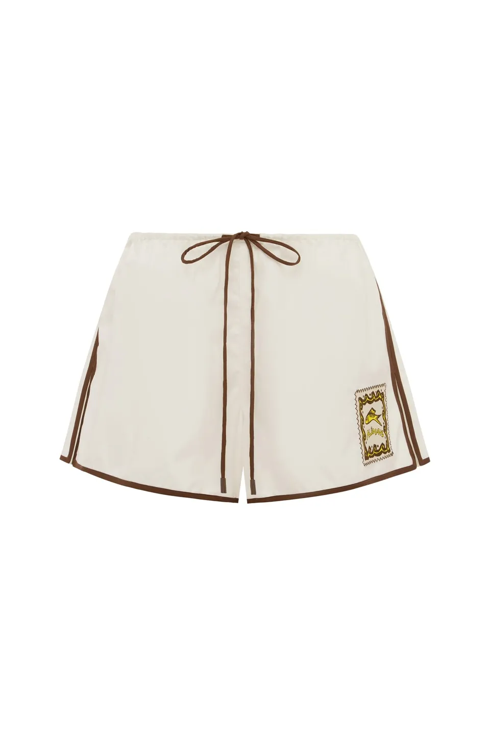 Alemäis Scuba short coton bio popline à cordon