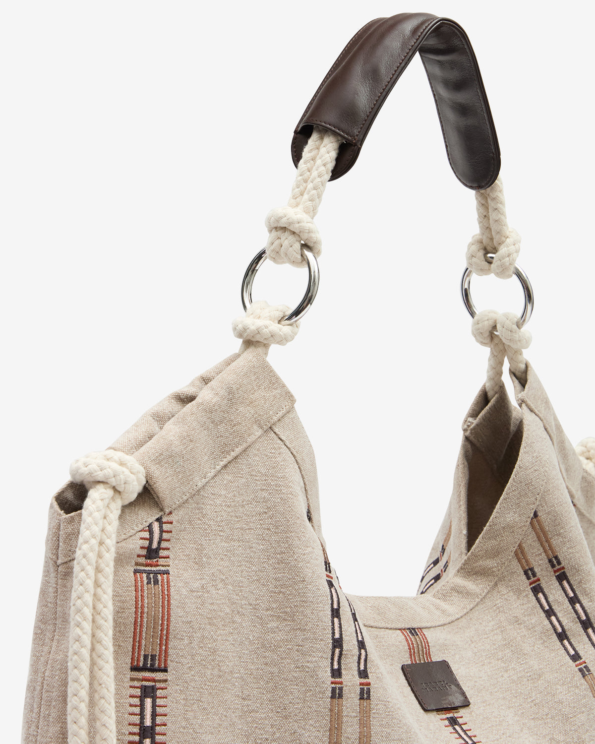 Isabel Marant Byron cabas toile écru bandoulière tote