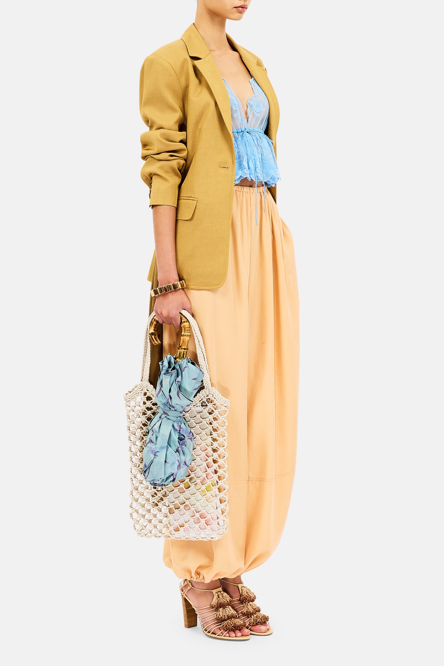 Ulla Johnson Sybil SP270503 blazer Hazel drapé