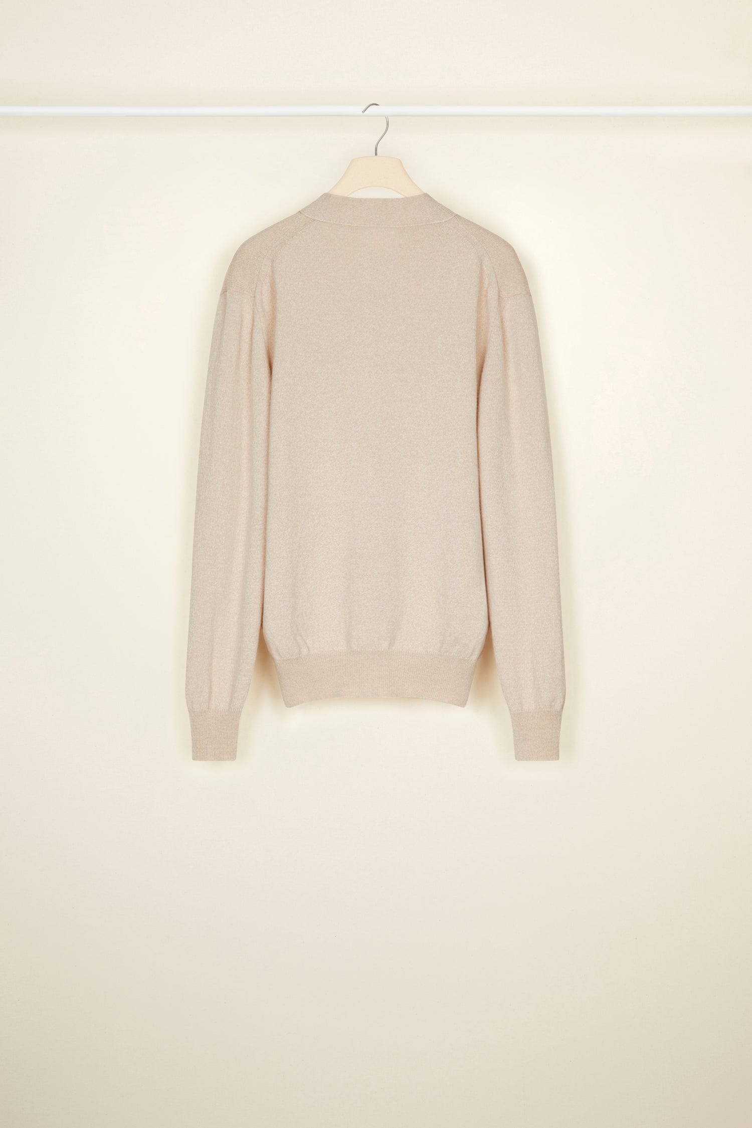 Patou Knitwear JP Barbapapa cardigan laine parchemin