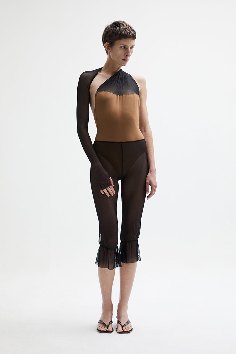 ATU Body Couture SPARROW pantalon capri tulle noir