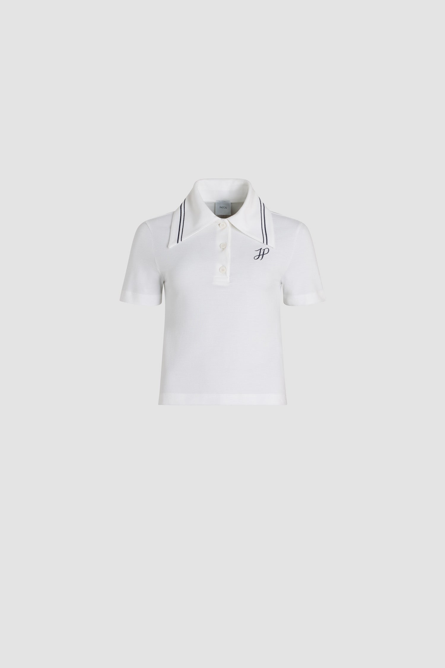 Patou JE142 P25JE1429975001W polo piqué coton bio blanc White