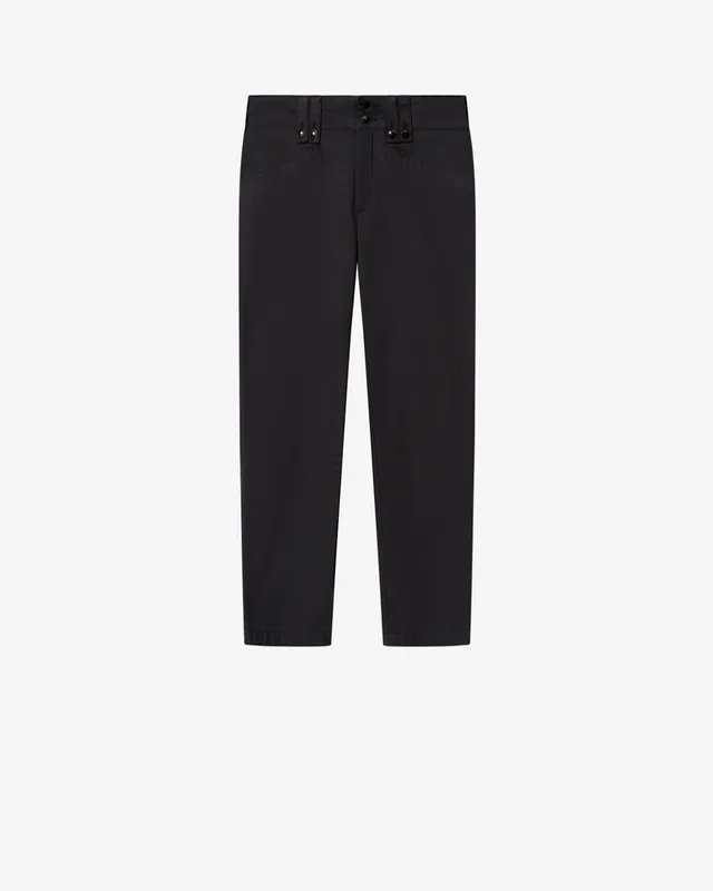 Isabel Marant Berna PA0772FA pantalon capri noir skinny