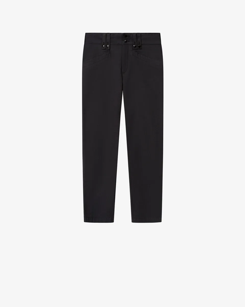 Isabel Marant Berna PA0772FA pantalon capri noir skinny