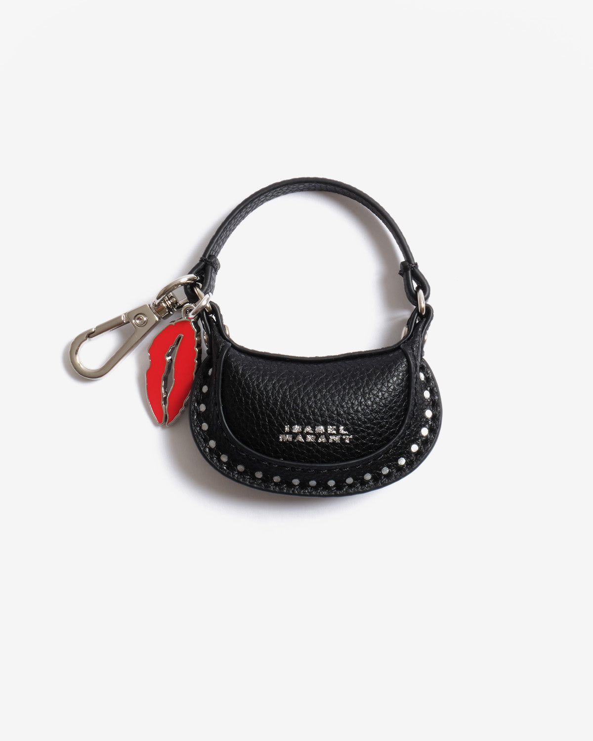 Isabel Marant Oskan Moon accessoire sac noir cuir