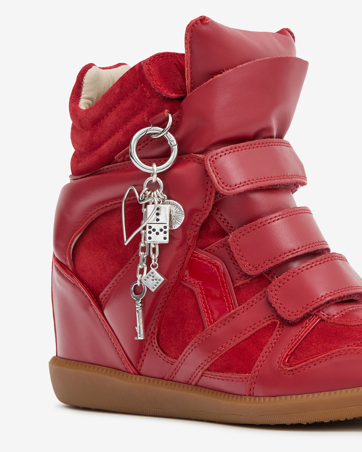 Isabel Marant Charms porte-clés argent breloques métal