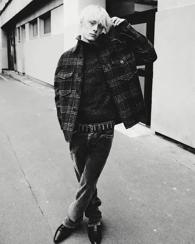 Isabel Marant Look 17 tenue homme FW25
