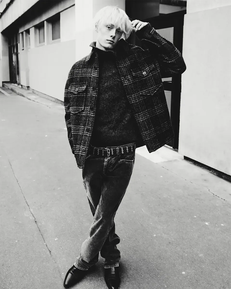 Isabel Marant Look 17 tenue homme FW25