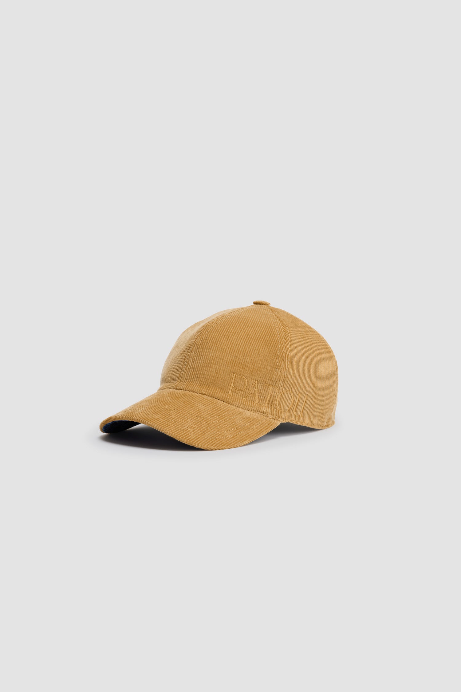 Patou H24AC0630200299G casquette velours coton doré
