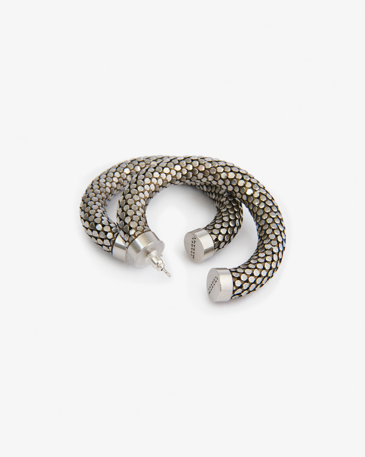 Isabel Marant Gaia boucles d'oreilles créoles argent