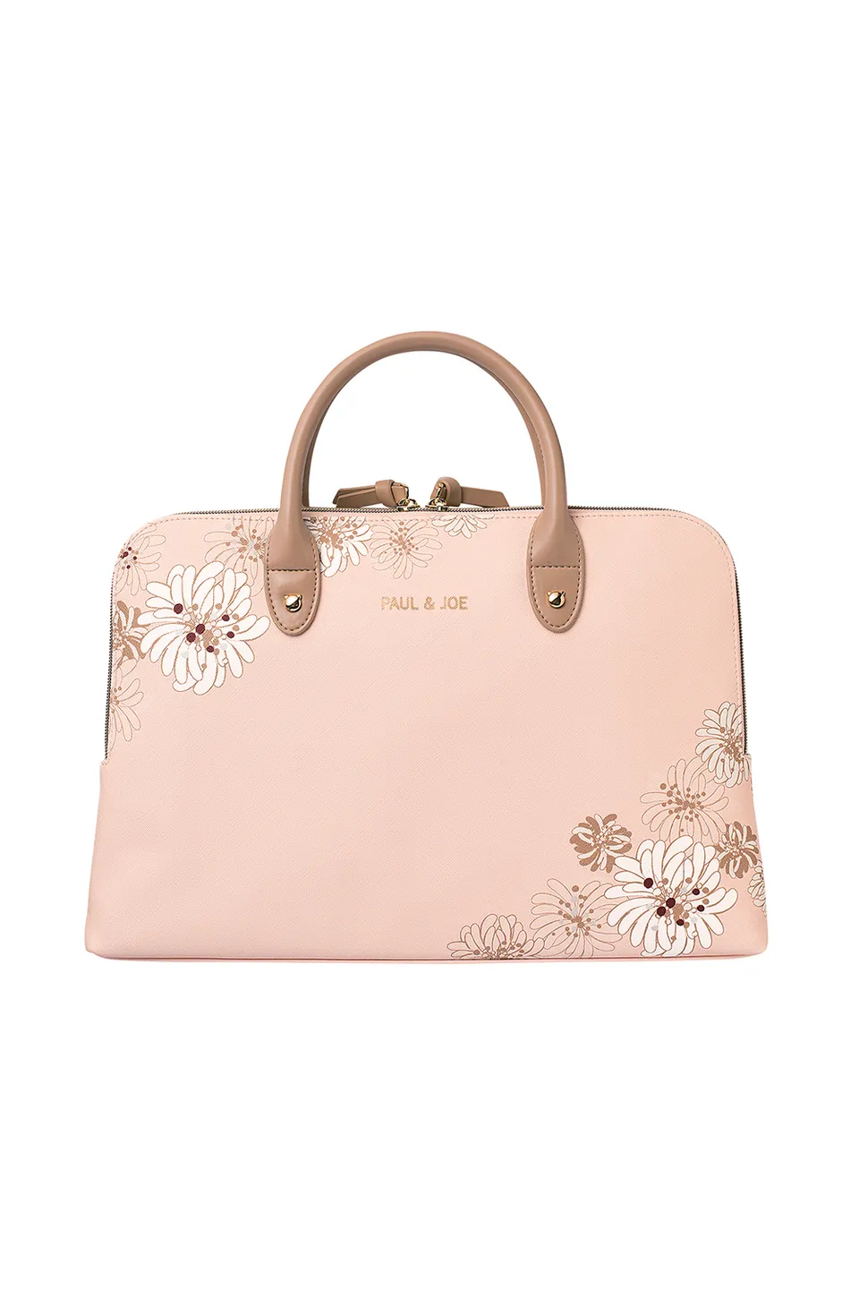 Paul & Joe sacoche ordinateur floral rose TU 39 cm