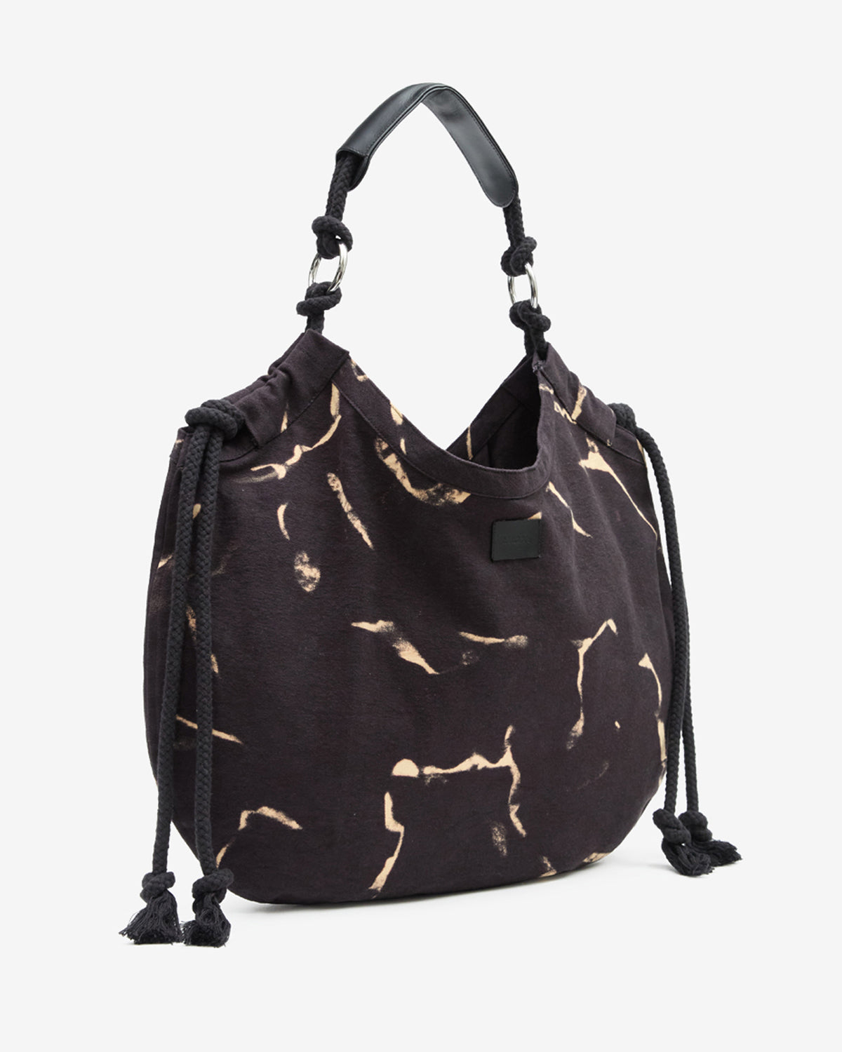 Isabel Marant Byron Cabas coton noir marbré