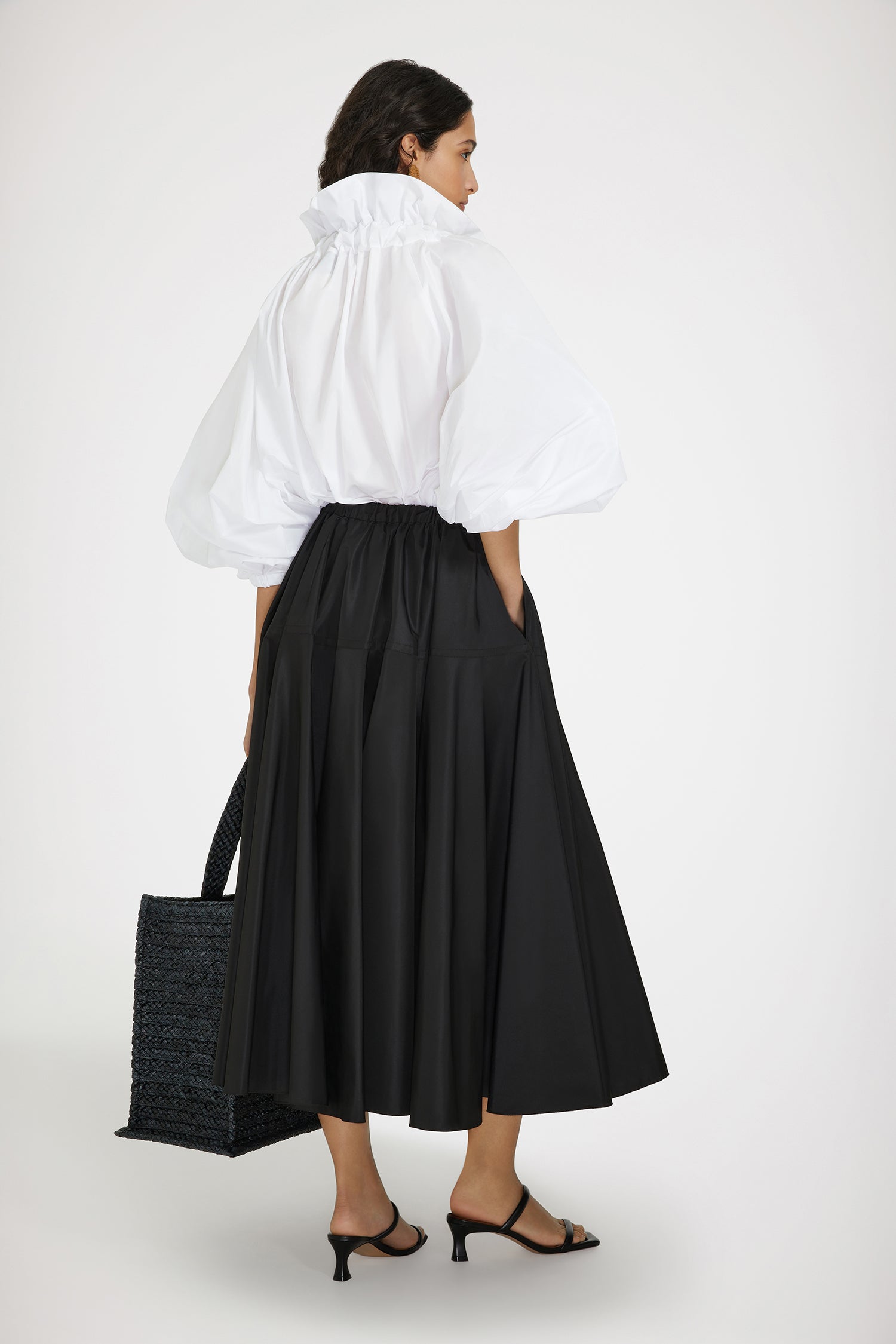 Patou SK058 P24SK0580011999B jupe maxi faille noire