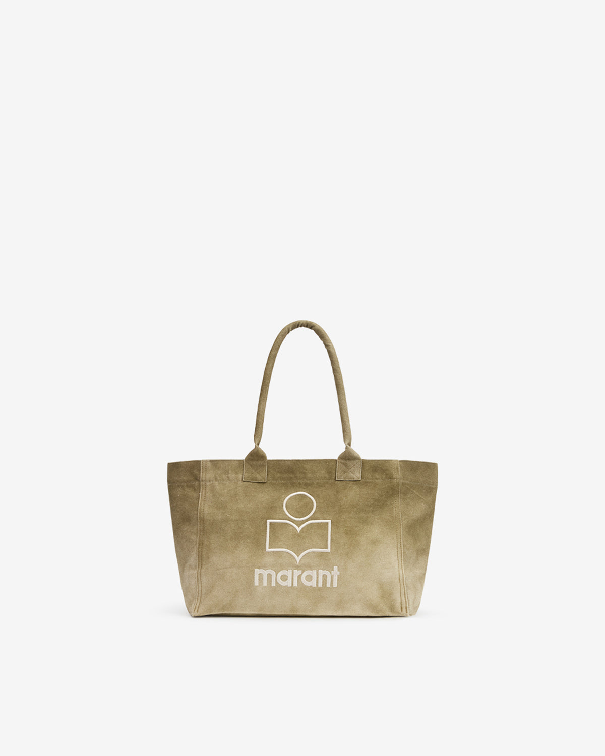 Isabel Marant Yenky Zipped sac cabas kaki 34x27 cm