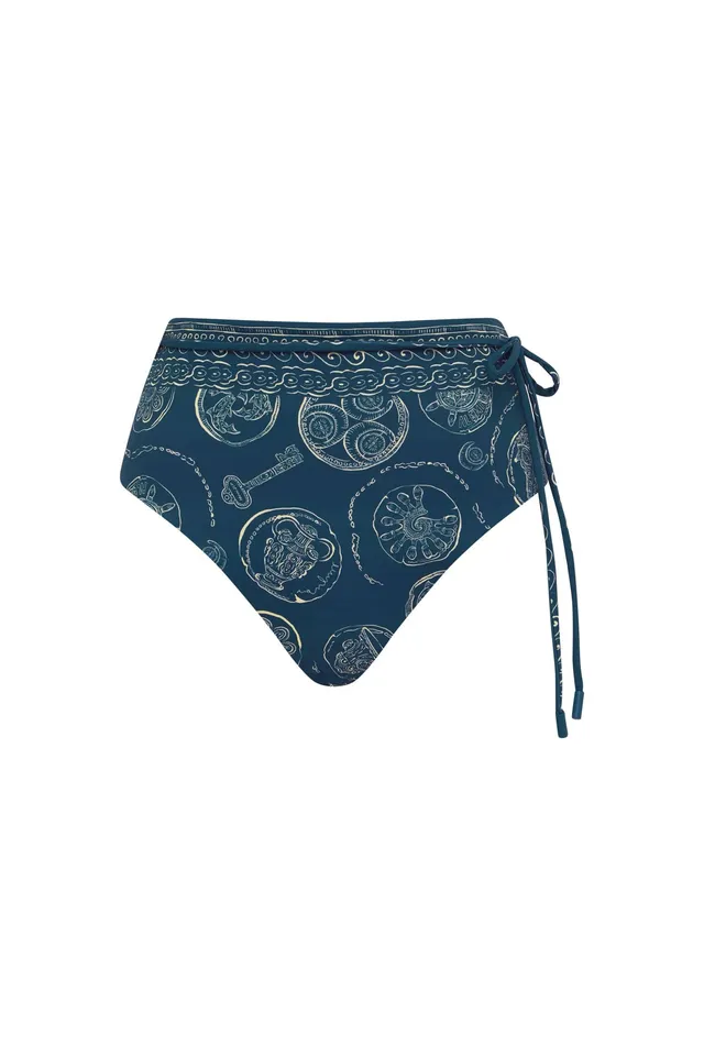 Alemaïs Lucky bas maillot taille haute recyclé