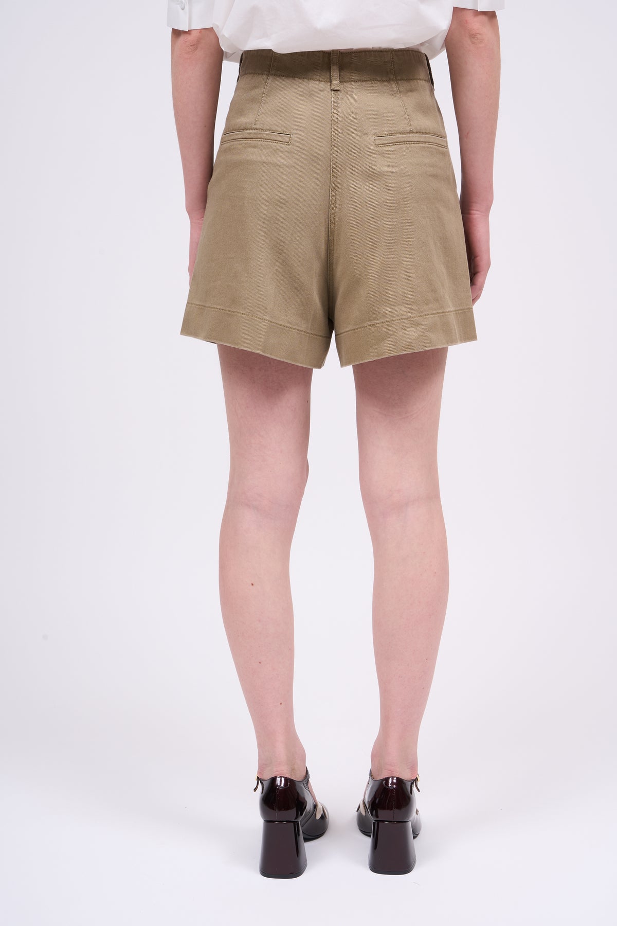Paul & Joe Tailoring Short Nestor twill coton coupe large
