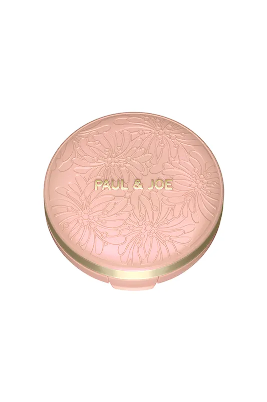 Paul & Joe Boîtier base voile fluide rose chrysanthèmes