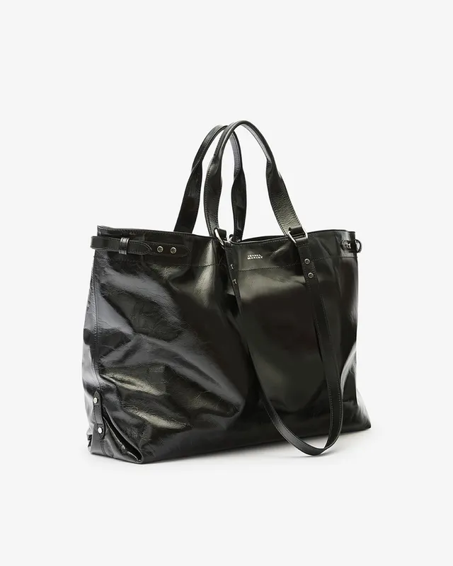 Isabel Marant Winna Tote PP0472FA sac cuir noir