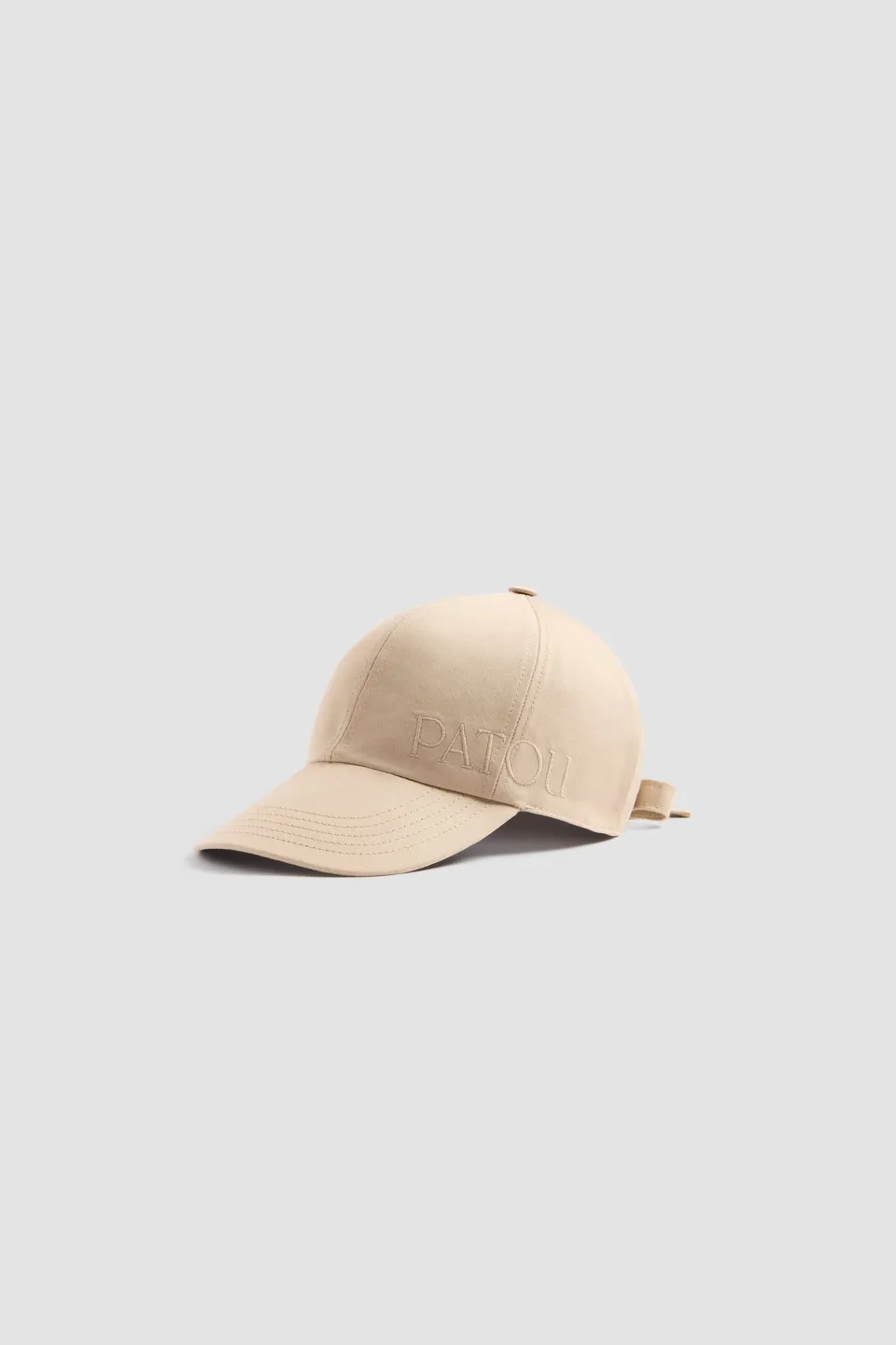 Patou Bow casquette coton bio beige Winter Wheat