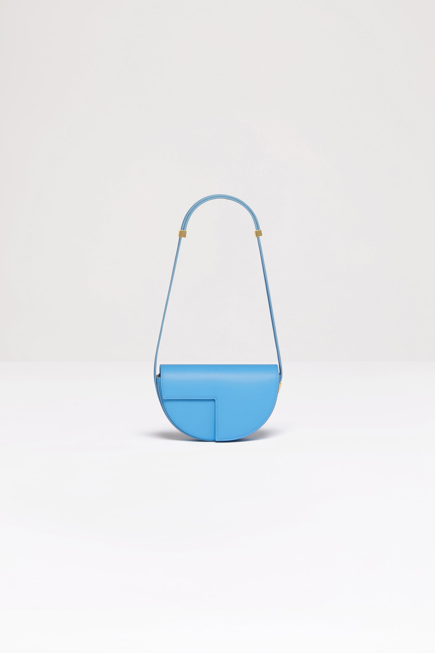 Patou BA003 Le Petit Patou sac cuir bleu lagon