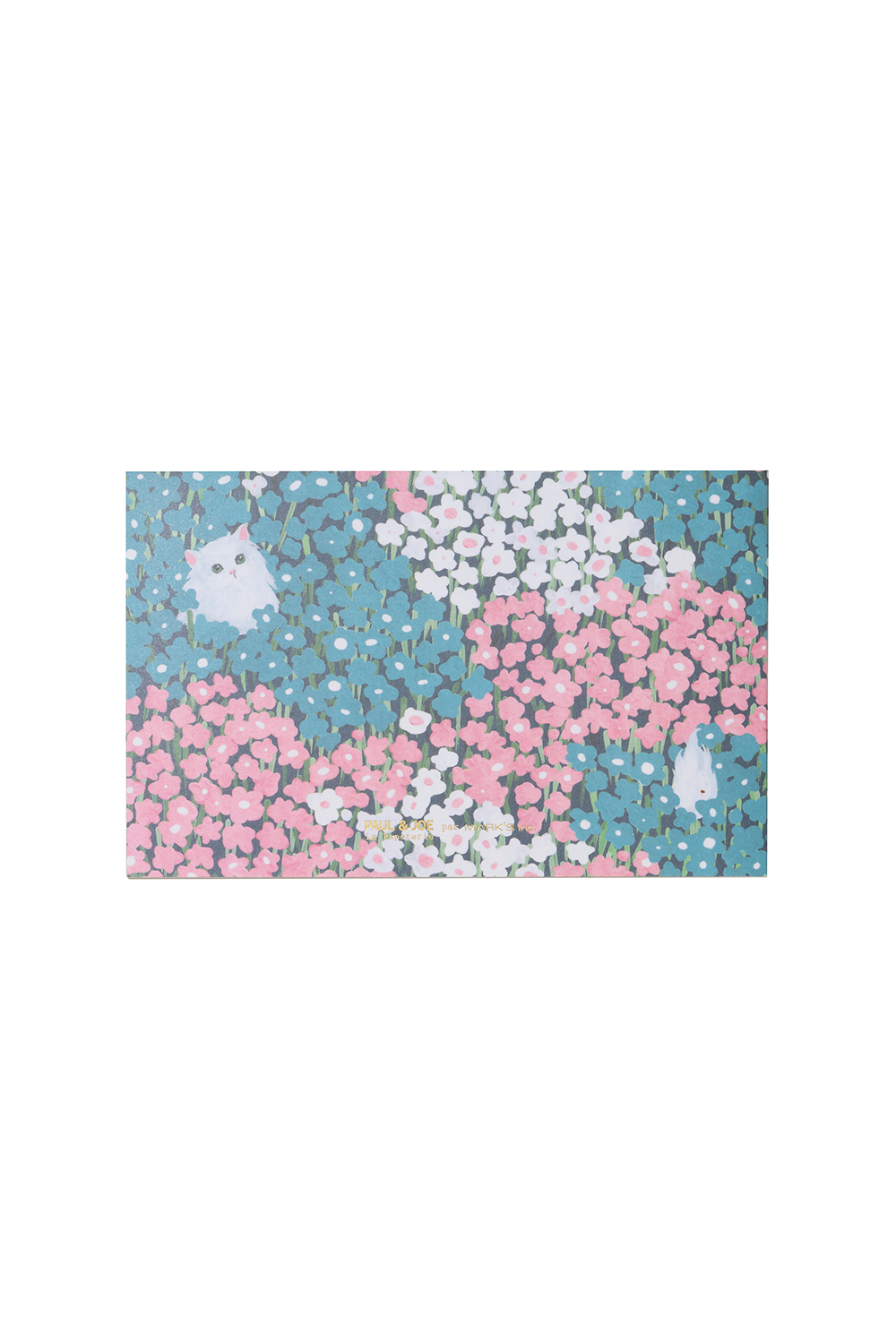 Paul & Joe Papeterie cahier bleu fleurs Gipsy 95x150