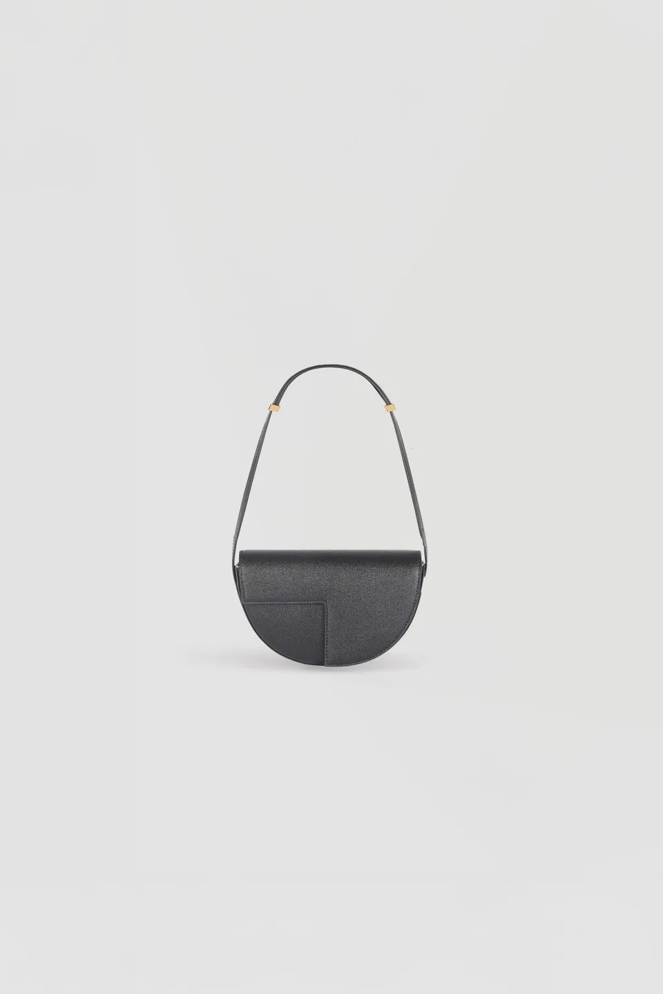 Patou Le Petit Patou BA003 sac cuir noir 20 cm
