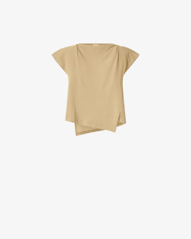 Isabel Marant Sebani t-shirt coton bronze