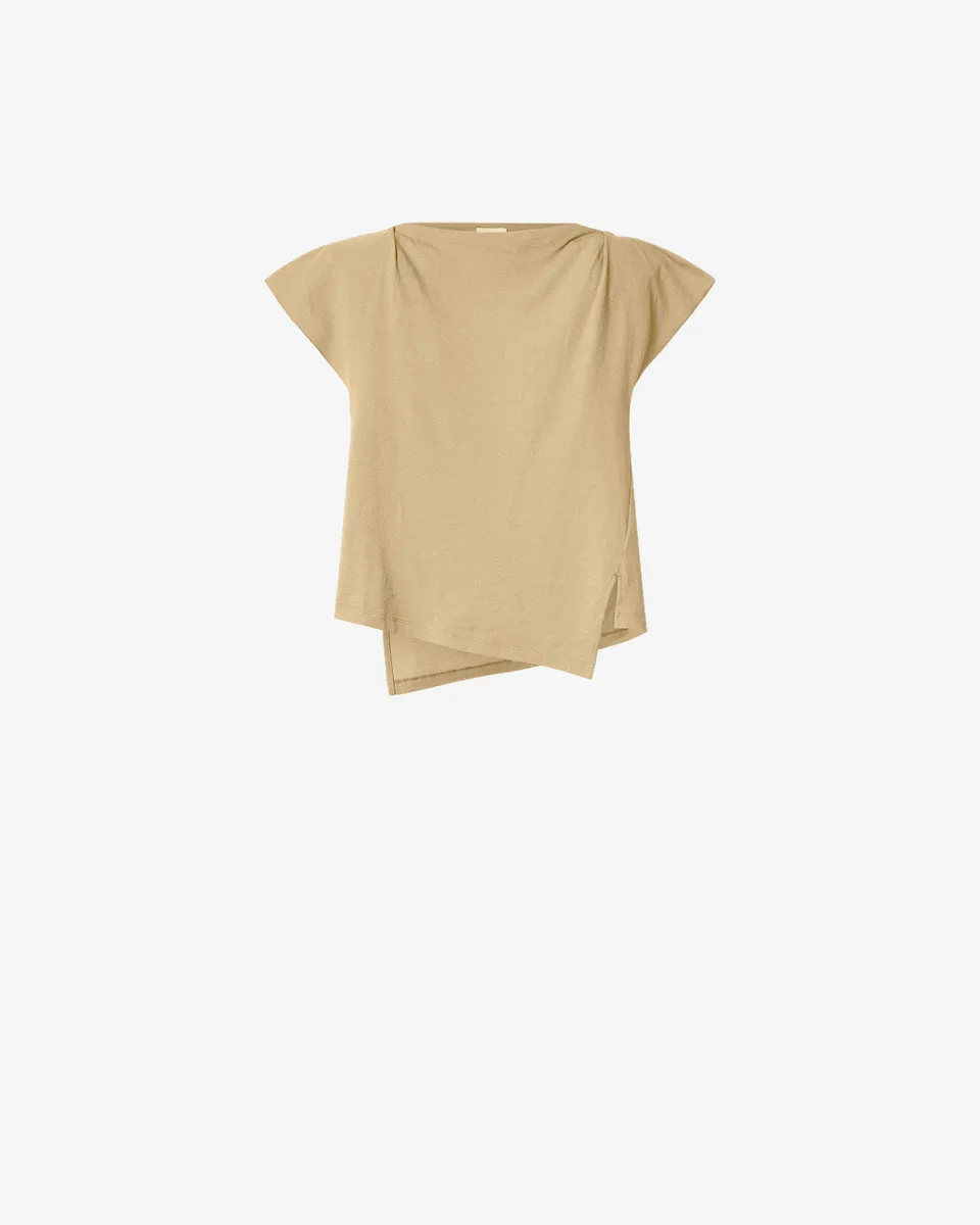 Isabel Marant Sebani t-shirt coton bronze